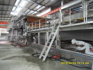 2011年2月，嵊州天宇紙業(yè)4000/350普瓦紙機(jī)順利出紙