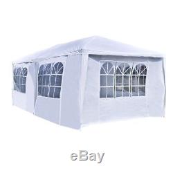 10'X20' White Heavy Duty Portable Garage Carport Car Shelter Outdoor Canopy Tent