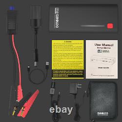 1200A Portable Jump Starter Heavy Duty Car Battery Power Booster Rescue Pack 12V