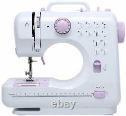 12 Stitches 2 Speed Heavy Duty Sew Light Weight Portable Machine with Foot Pedal