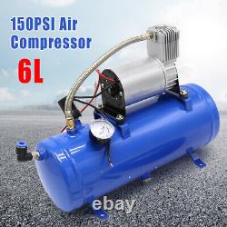 12v Car Tire Inflator 150psi Air Compressor Heavy Duty