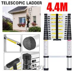 14.5FT Portable Heavy Duty Multi Purpose Aluminium Telescopic Ladder Extendable