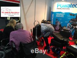 15kg HeavyDuty Front Wheel Drive Folding Electric Wheelchair Portable Powerchair