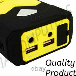 16800mAh Heavy Duty 600A USB Car Jump Starter Battery Power Bank Charger Booster