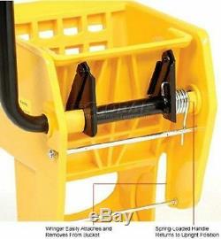 20l Kentucky Mop Bucket Wringer Commercial Industrial Heavy Duty Portable Wheel