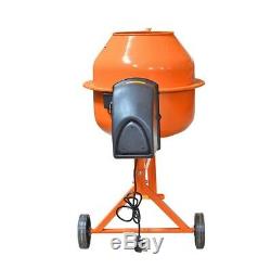 220W Heavy Duty 63L Portable Electric Concrete Cement Mixer Mortar Machine