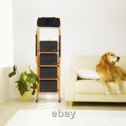 2/3/4 Step Ladders Portable Compact Folding Metal Ladder Stool Heavy Duty