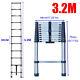 2.6-3.8m Heavy Duty Multi-purpose Stainless Steel Telescopic Ladder Extendable