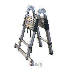2.6-5M Heavy Duty Multi-Purpose Aluminium Telescopic Folding Ladder Extendable