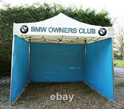 3MT Trade GAZEBO HEAVY DUTY with Signs WATERPROOF POP UP mobile CATERING UNIT