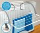 3m Radiator Airer Towel Rack Clothes Dryer Laundry Bar Washing Adjustable Strong