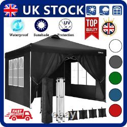 3Mx3M Heavy Duty Gazebo Waterproof Marquee Canopy Garden Party MarketStall Tent
