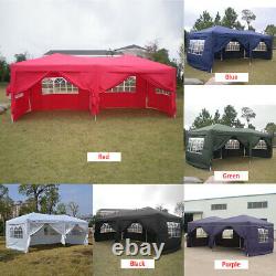 3Mx6M Heavy Duty Pop Up Gazebo Waterproof Marquee Canopy Garden Party Tent