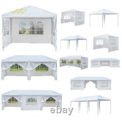 3X3/6/9M Garden Gazebo Marquee Party Tent Wedding Heavy Duty Outdoor 3 Sizes UK