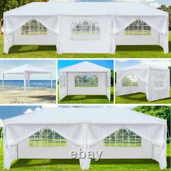 3X3/6/9M Garden Gazebo Marquee Party Tent Wedding Heavy Duty Outdoor 3 Sizes UK