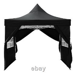 3X3m Gazebo Pop-up Waterproof Garden Marquee Canopy Wedding Party Tent Outdoor