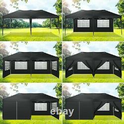 3X6M Heavy Duty Gazebo Garden Party Outdoor Marquee Waterproof Pop Up Tent Sides