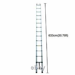 3.2M-6M Portable Heavy Duty Multi-Purpose Aluminium Telescopic Ladder Extendable