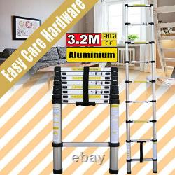 3.2M Heavy Duty Multi-Purpose Aluminium Telescopic Folding Ladder Extendable