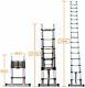 3.2m-6m Portable Heavy Duty Multi-purpose Aluminium Telescopic Ladder Extendable