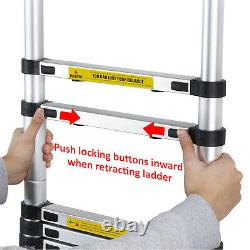 3.2m-6m Portable Heavy Duty Multi-Purpose Aluminium Telescopic Ladder Extendable
