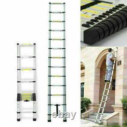 3-6M Portable Heavy Duty Multi-Purpose Aluminium Telescopic Ladder Extendable UK
