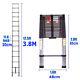 3.8m 5m Portable Heavy Duty Multi-purpose Telescopic Ladder Extendable Ladders