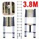3.8m Portable Heavy Duty Multi-purpose Aluminium Telescopic Ladder Extendable