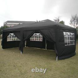 3 x 6M Heavy Duty Gazebo Waterproof Marquee Canopy Outdoor Garden Party Tent UK