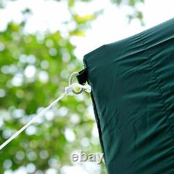 3 x 6m Garden Heavy Duty Pop Up Gazebo Marquee Party Tent Green