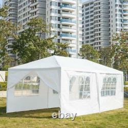 3m x 6m Garden Gazebo Marquee Canopy Party Tent Canopy Patio Sun Shade White UK