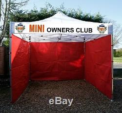 3mt Gazebo Commercial Grade Market Stall Pop Up Event Tent Mobile Catering Kiosk