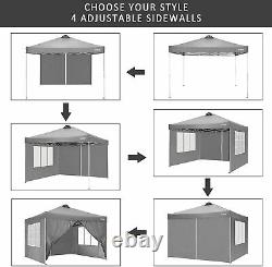 3x3M Gazebo Marquee Strong Waterproof Heavy Duty Garden Patio Market Tent Canopy