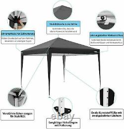 3x3M Gazebo Pop Up Tent Marquee Canopy Outdoor Wedding Garden Party Waterproof
