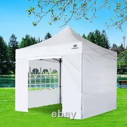 3x3M Heavy Duty Gazebo Marquee Pop-up Waterproof Garden Party Tent withSides White