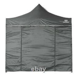 3x3M Heavy Duty Gazebo Pop-up Waterproof Marquee Commercial Grade Tent Grey
