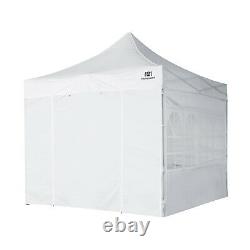 3x3M Heavy Duty Gazebo Pop-up Waterproof Marquee Commercial Grade Tent White