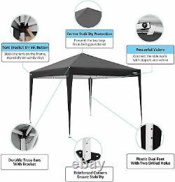 3x3M Heavy Duty Gazebo Waterproof Marquee Canopy Commercial Garden Party Tent UK