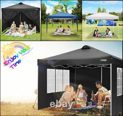 3x3m Gazebo Pop-up Garden Tent 3x3M Heavy Duty Canopy Waterproof Party Marquee