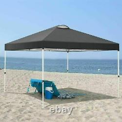 3x3m Pop Up Gazebo With 4 Side Walls Water Resistant Sun Shade Wedding Canopy