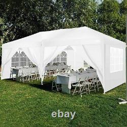 3x6M Gazebo Marquee Strong Waterproof Wedding Party Patio Tent Pop Up withSides UK