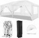 3x6m Heavy Duty Gazebo Marquee Canopy Waterproof Garden Patio Party Tent Withsides