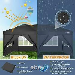 3x6M Heavy Duty Gazebo Marquee Canopy Waterproof Outdoor Garden Patio Party Tent