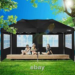 3x6M Heavy Duty Gazebo Marqueen Waterproof Garden Patio Party Market Sun Canopy