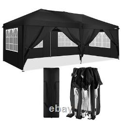 3x6M Heavy Duty Pop Up Gazebo Marquee Canopy Waterproof Garden Patio Party Tent