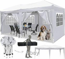 3x6M Pop-up Gazebo, Waterproof Marquee Heavy Duty Party Tent Garden Canopy Patio