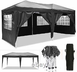 3x6 m Pop Up Gazebo Waterproof Marquee Canopy Outdoor Garden Party Wedding Tent
