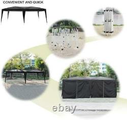 3x6m Garden Heavy Duty PopUp Gazebo Marquee Party Tent Wedding Canopy W. Sandbag