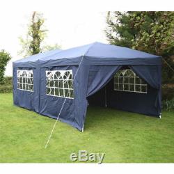 3x6m Gazebo Carport Garden Pop Up Waterproof Marquee Tent Portable Shed Shelter