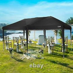 3x6m Gazebo Marquee Party Tent With Sides Waterproof Garden Outdoor Canopy Patio